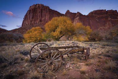Wagon In Bryce Canyon National Park by Jonathan Ross Photography framed wall art