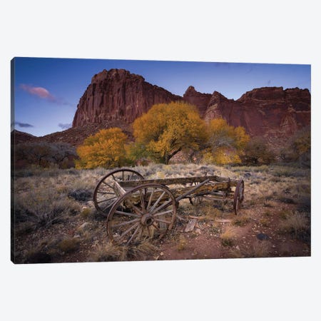 Wagon In Bryce Canyon National Park Canvas Print #JRP202} by Jonathan Ross Photography Canvas Art