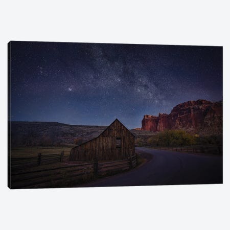 Night At Bryce Canyon National Park Canvas Print #JRP203} by Jonathan Ross Photography Canvas Wall Art
