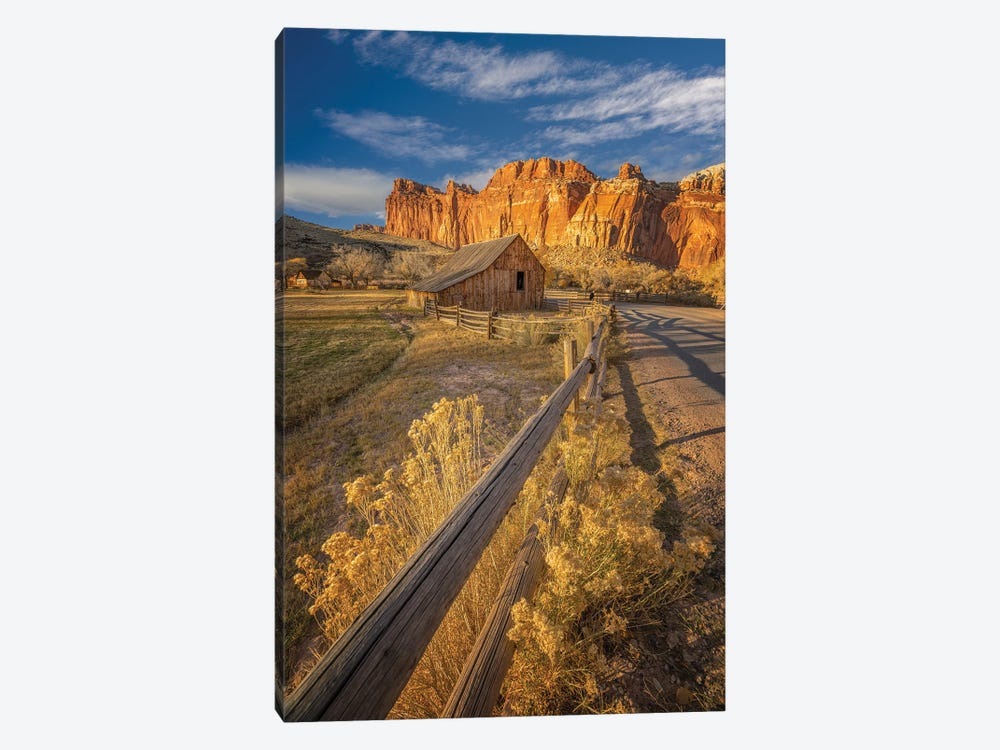 Barn At Bryce Canyon National Park by Jonathan Ross Photography 1-piece Canvas Artwork