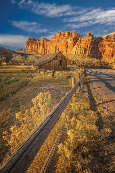 Jonathan Ross Photography: Barn At Bryce Canyon National Park by Jonathan Ross Photography