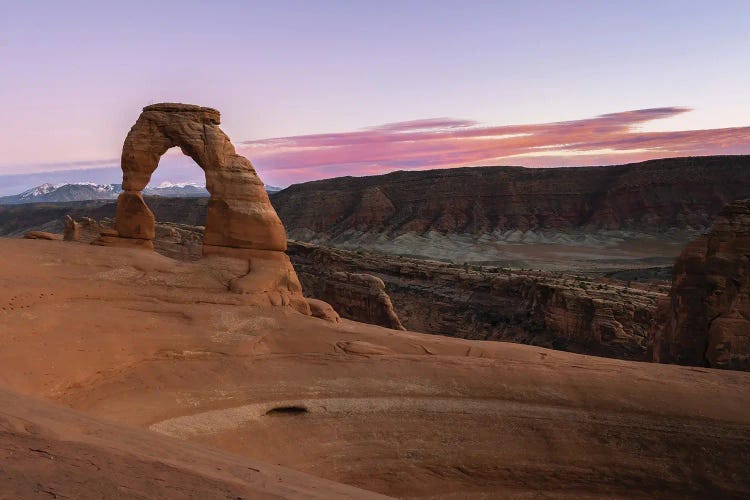 Delicate Arch Pink Sunset