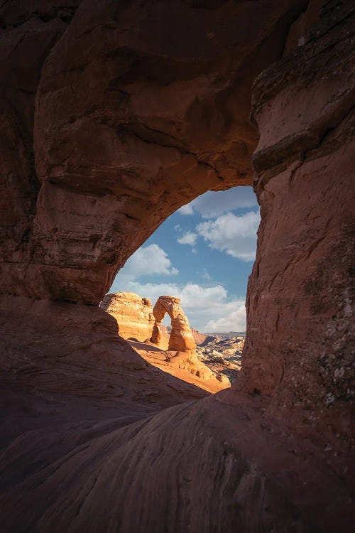 Delicate Arch Within An Arch