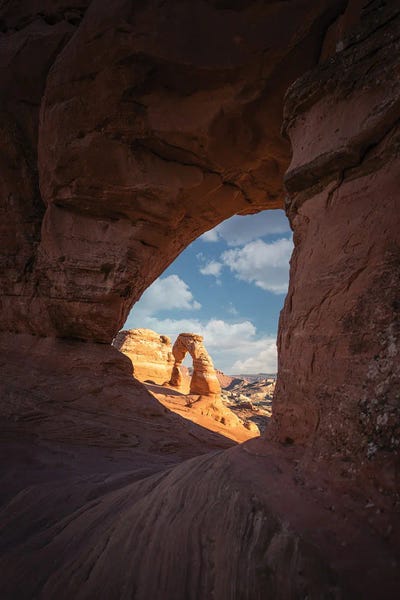 Delicate Arch Within An Arch