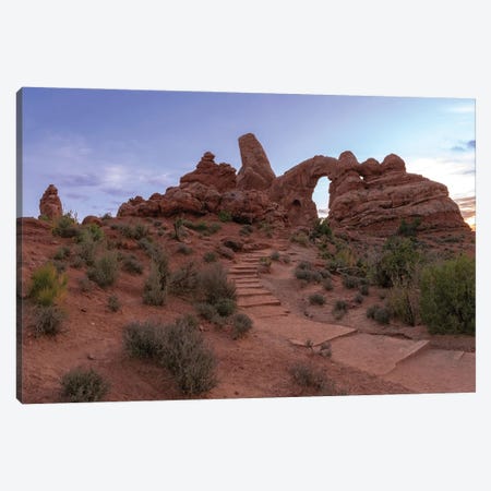 A Walk In Arches National Park Canvas Print #JRP217} by Jonathan Ross Photography Canvas Artwork