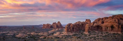Sunset Over Arches National Park by Jonathan Ross Photography canvas print