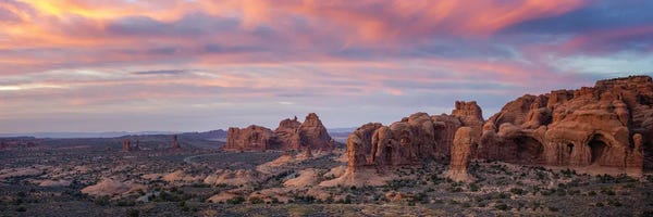 Sunset Over Arches National Park