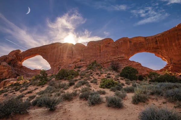 Jonathan Ross Photography: Windows In Arches National Park by Jonathan Ross Photography