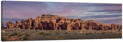 Arches National Park Panorama Canvas Art Print - Jonathan Ross Photography