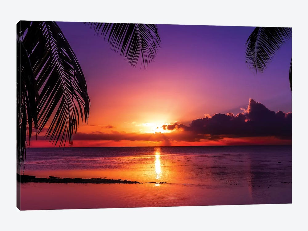 Island Sunset by Jonathan Ross Photography 1-piece Canvas Art