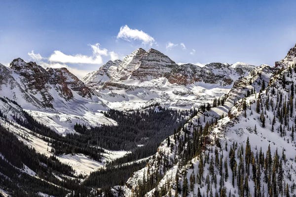 Jonathan Ross Photography: Maroon Bells Panorama by Jonathan Ross Photography