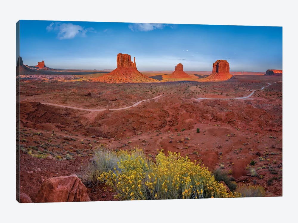Mittens In The Desert by Jonathan Ross Photography 1-piece Canvas Artwork