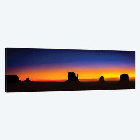 Monument Valley Glow Canvas Print #JRP54} by Jonathan Ross Photography Canvas Artwork