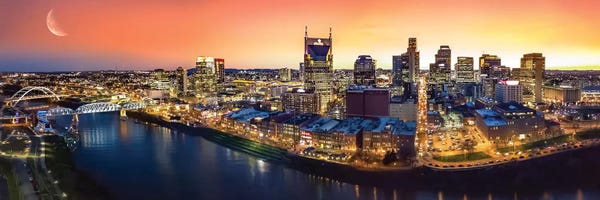 Jonathan Ross Photography: Nashville Twilight Panorama by Jonathan Ross Photography