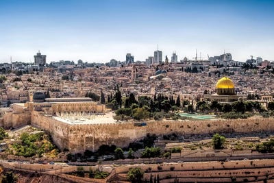 Overlooking Jerusalem by Jonathan Ross Photography art print