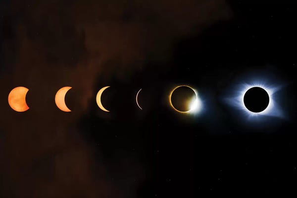 Jonathan Ross Photography: Phases Of A Total Eclipse by Jonathan Ross Photography