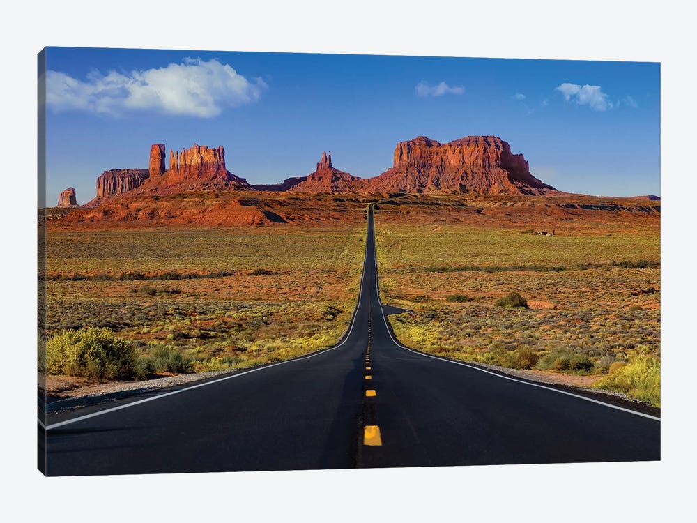 Roadway To The Monuments by Jonathan Ross Photography 1-piece Canvas Print