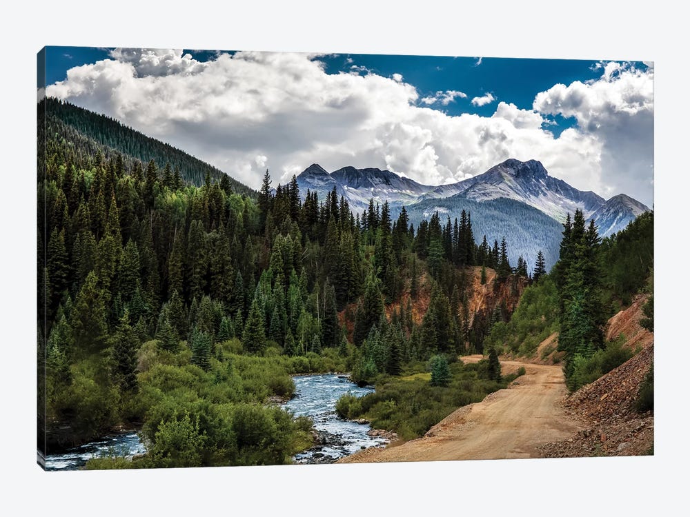 Rocky Mountain Roadway by Jonathan Ross Photography 1-piece Canvas Wall Art