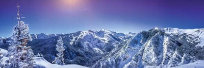 Rocky Mountain Winter Wonderland by Jonathan Ross Photography acrylic art print