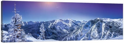 Rocky Mountain Winter Wonderland Canvas Art Print - Jonathan Ross Photography