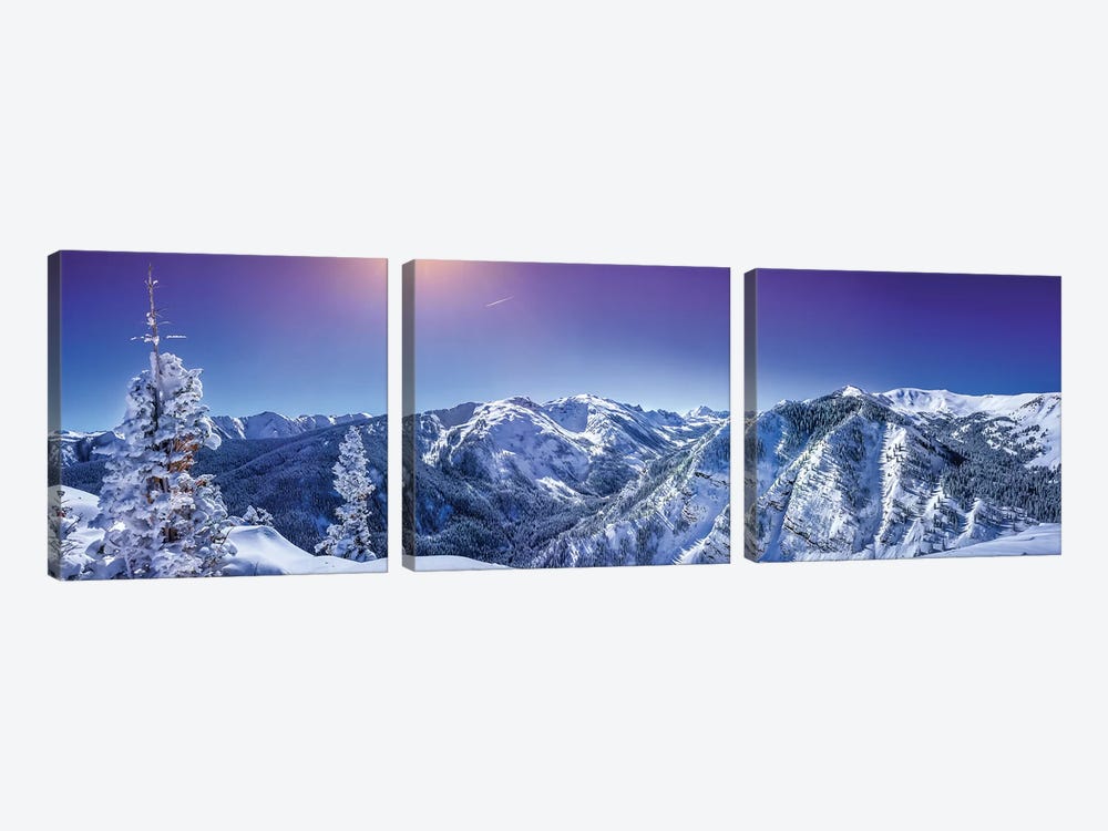 Rocky Mountain Winter Wonderland by Jonathan Ross Photography 3-piece Art Print