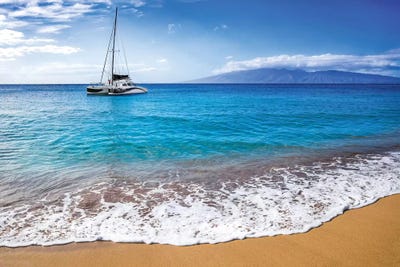 Sailing In Paradise by Jonathan Ross Photography framed wall art