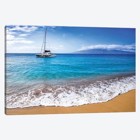 Sailing In Paradise Canvas Print #JRP79} by Jonathan Ross Photography Art Print