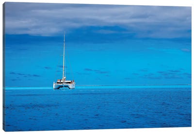 Boating In Paradise Canvas Art Print - Jonathan Ross Photography