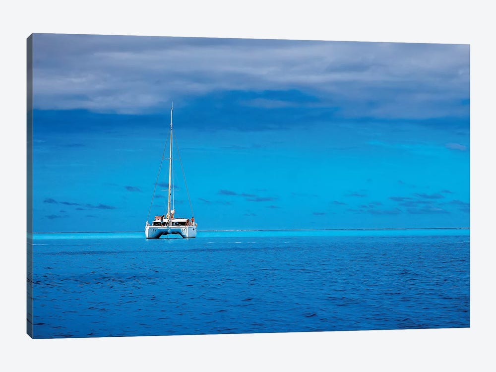 Boating In Paradise by Jonathan Ross Photography 1-piece Art Print