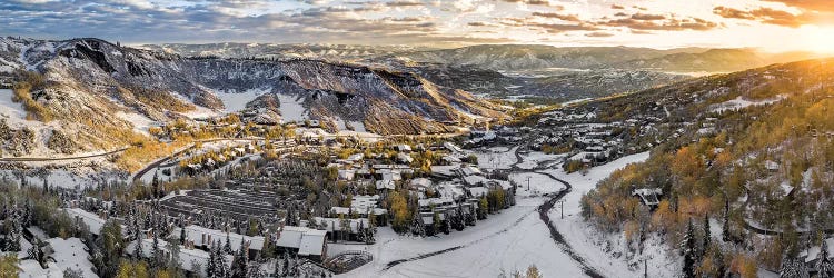 Snowy Glimpse by Jonathan Ross Photography wall art