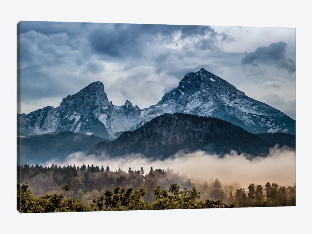 Stormy Alps by Jonathan Ross Photography 1-piece Art Print