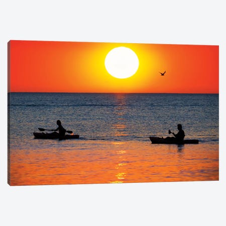 Sunset Excursion Canvas Print #JRP95} by Jonathan Ross Photography Canvas Art