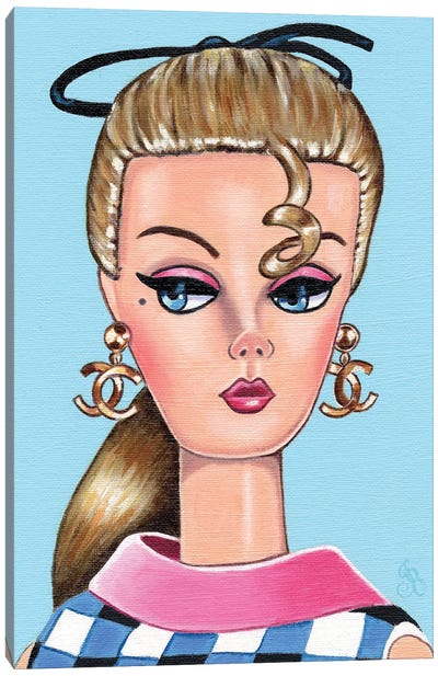 Bild Lilli I Canvas Art Print - Barbiecore