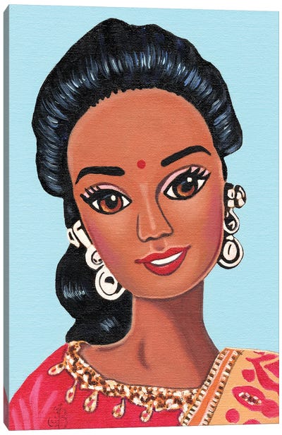 India Canvas Art Print - Indian Décor