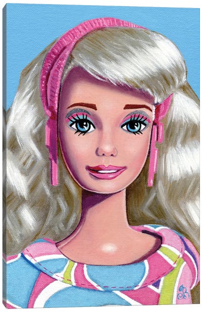 Summer Of 92 Canvas Art Print - Barbiecore