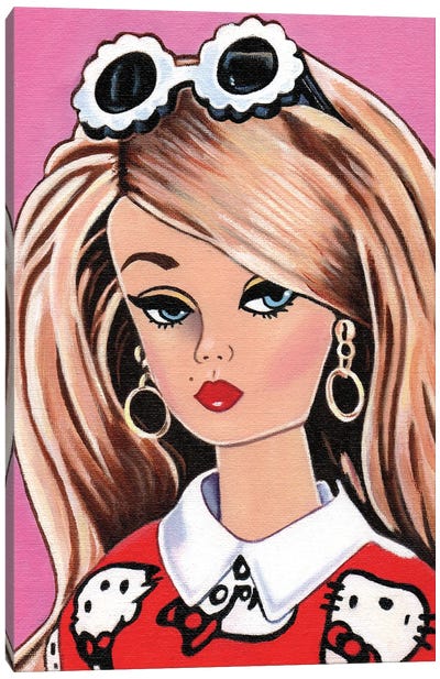 Hello Kitty Canvas Art Print - Barbie