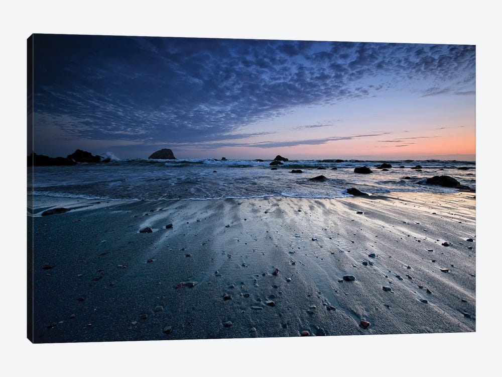 Tide Rushes Out by Joseph Rowland 1-piece Canvas Print