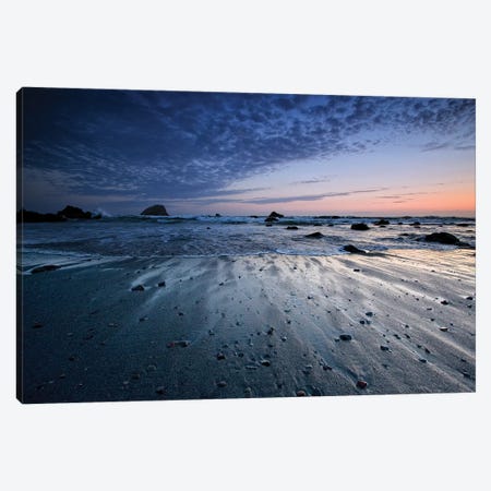 Tide Rushes Out Canvas Print #JRW4} by Joseph Rowland Canvas Artwork