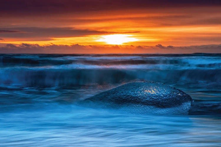 Diamond Beach Sunrise, Iceland