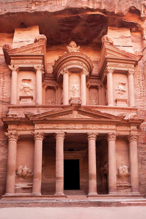 The Ancient Treasury, Petra by Jane Rix wall art