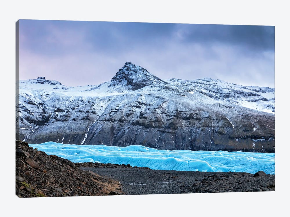 Svinafellsjokul Glacier Landscape, Iceland 1-piece Art Print