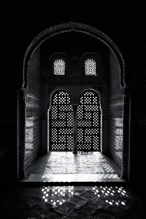 Arabesque Window, Alhambra, Spain by Jane Rix wall art