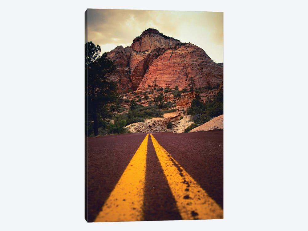 The Road To Zion by Jane Rix 1-piece Canvas Art Print