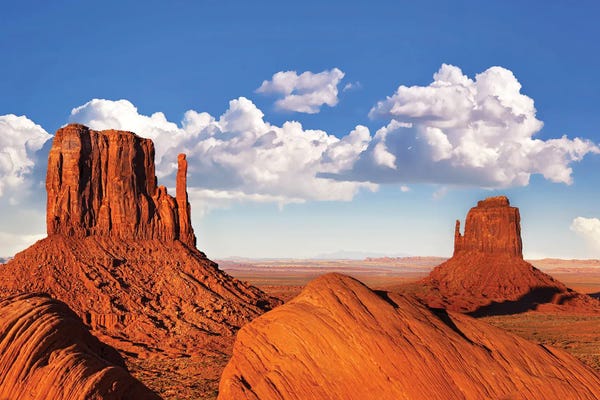 Utah: Monument Valley Mitten Buttes, USA by Jane Rix