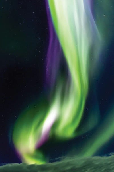 Aurora Borealis: Northern Lights Corona Iceland by Jane Rix