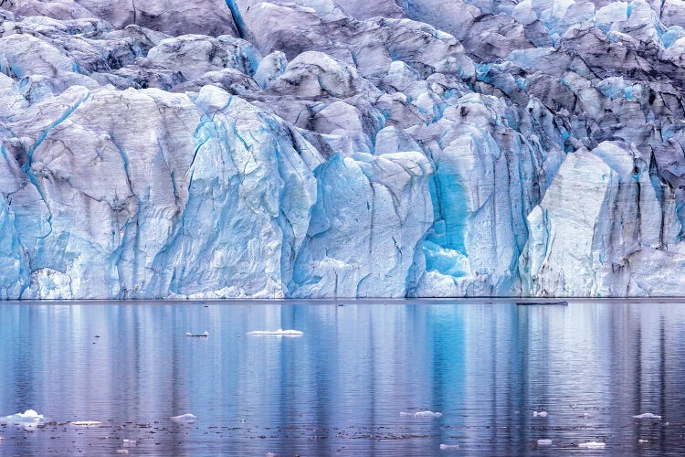 Fjalljokull Glacier With Reflection, Iceland