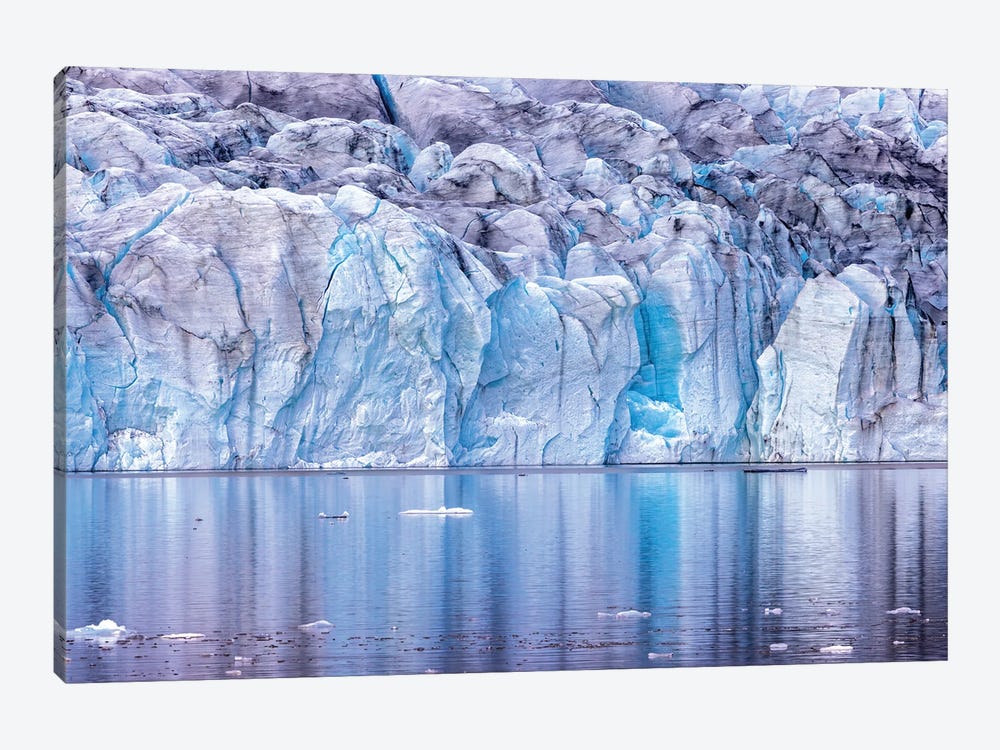 Fjalljokull Glacier With Reflection, Iceland by Jane Rix 1-piece Canvas Wall Art