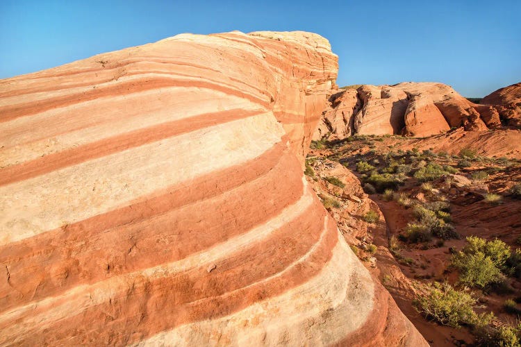 Wave Rock In The Valley Of Fire, Nevada