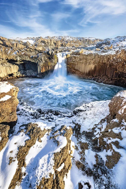 Aldeyjarfoss Waterfall, Iceland