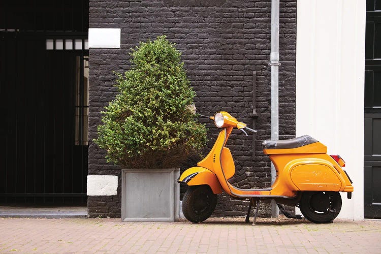 Orange Scooter